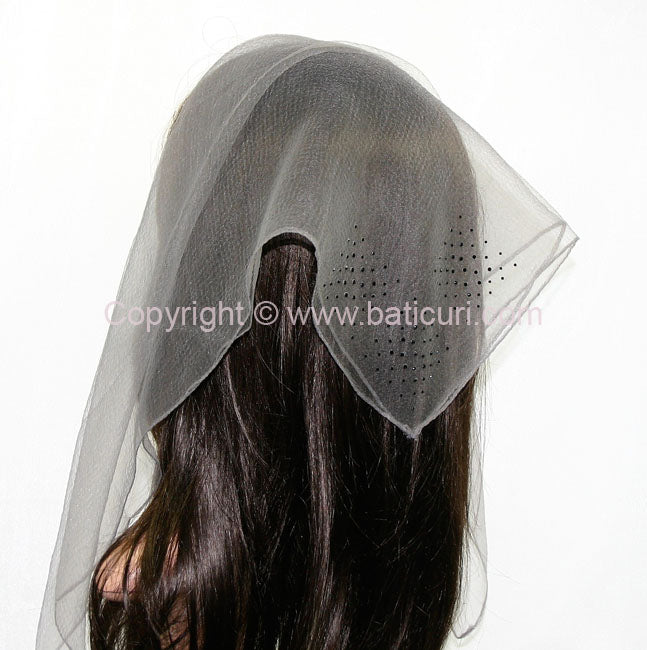 Square Rhinestone | 3-Box | Dk. gray/blk