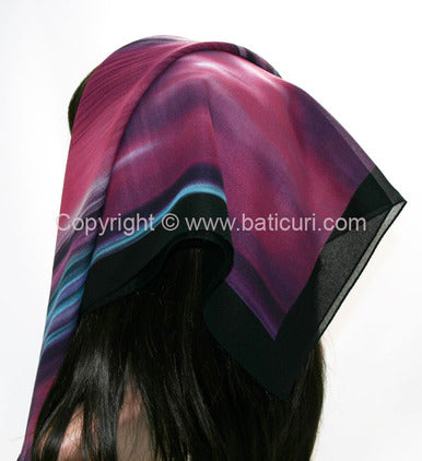 Italian | 30"x30" | Pink & Purple Sunset