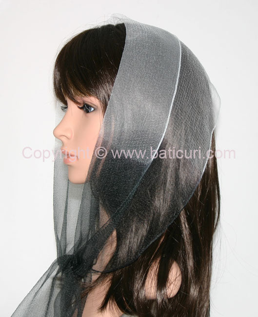 Oblong Two-Tone Scarves