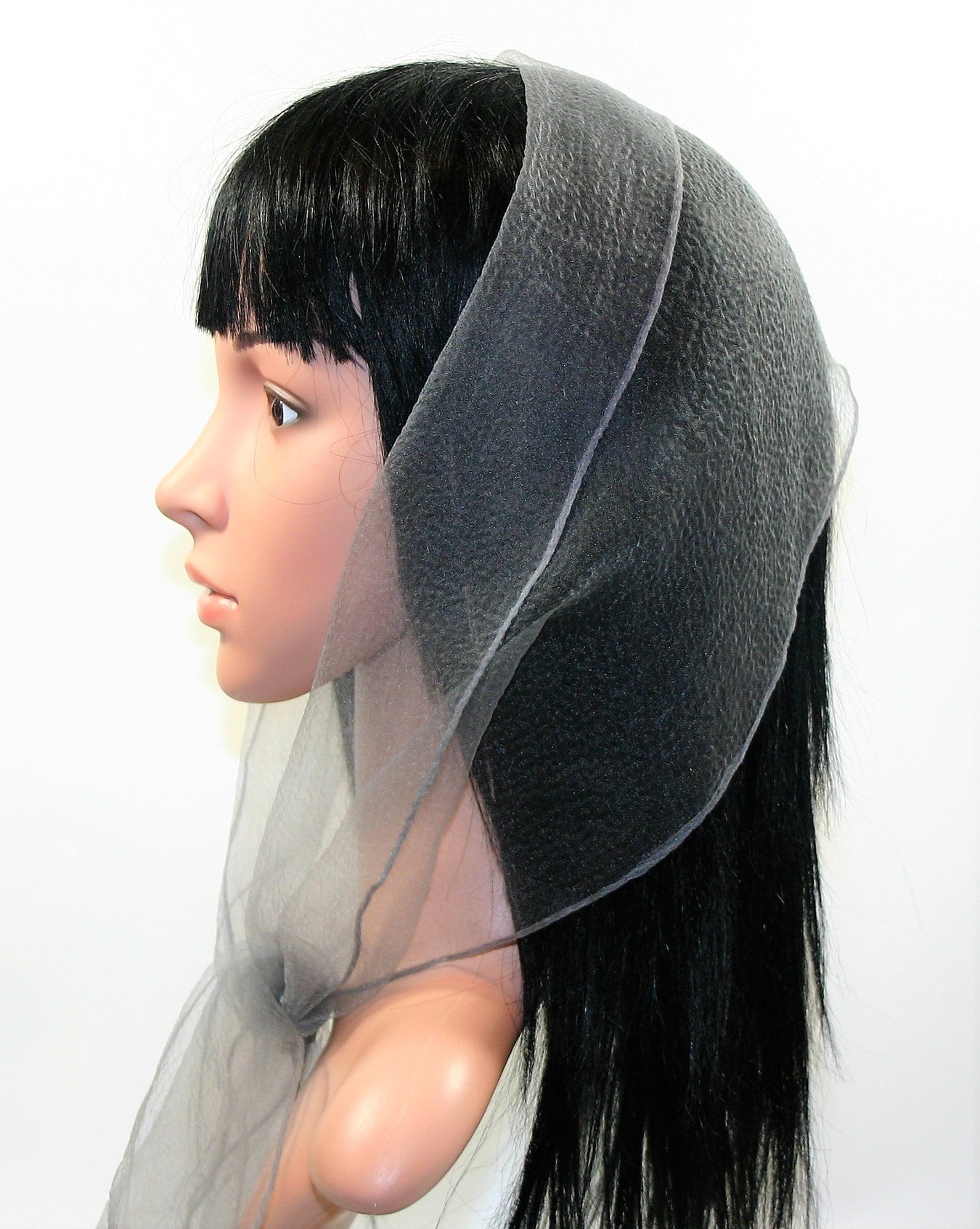 Long Narrow Nylon Scarves