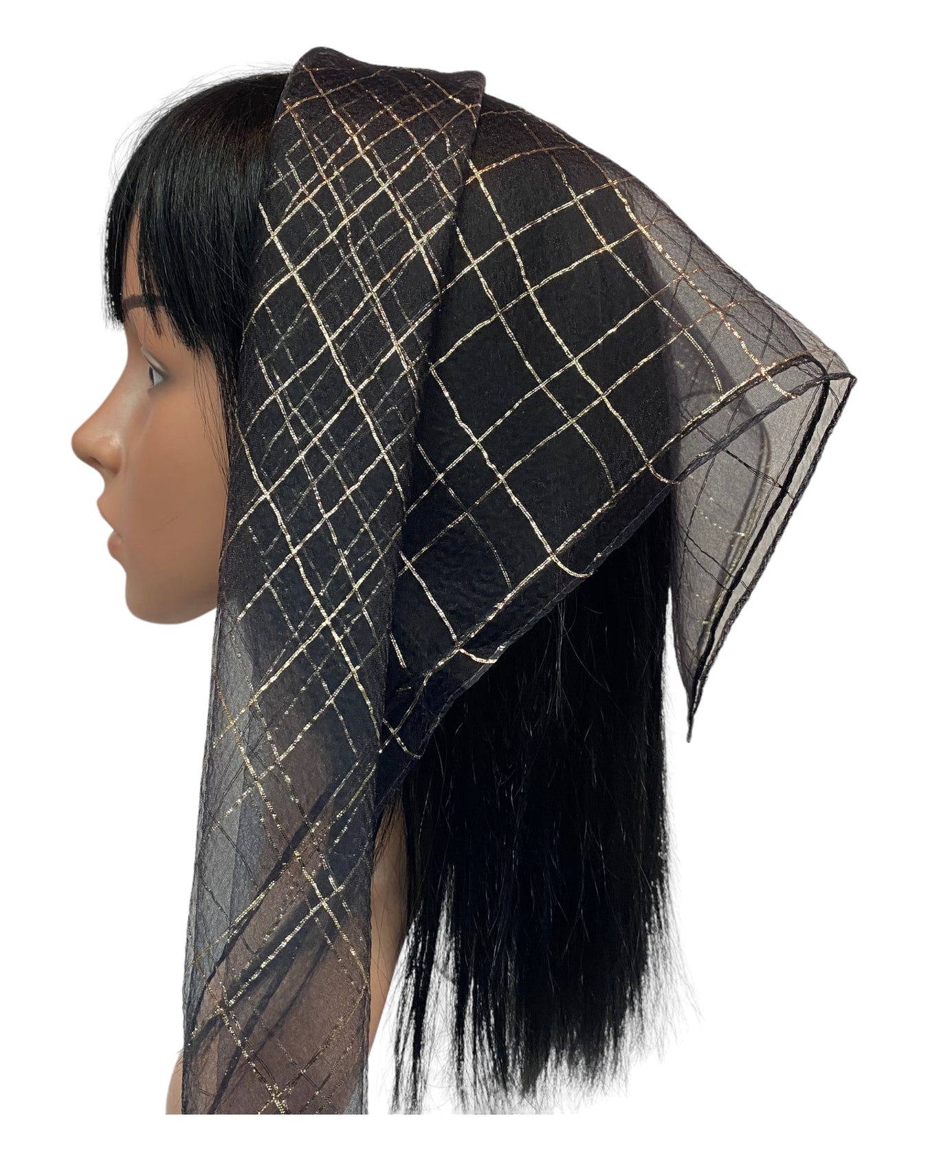 Checkered Square Scarves