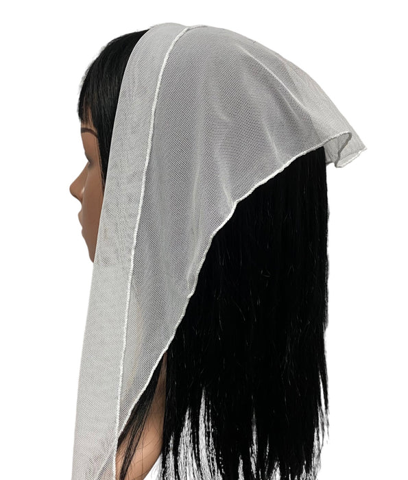 NEW! | Soft Net Scarf | Triangle | White