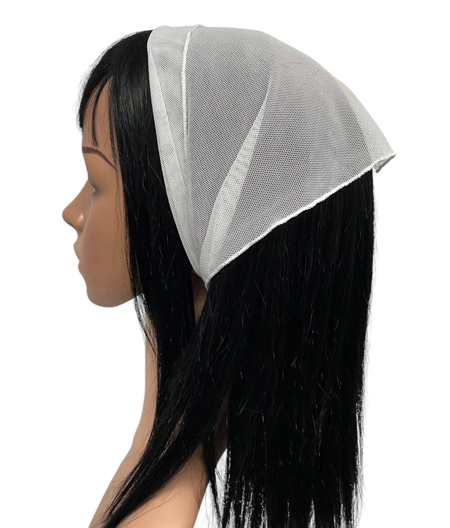 NEW! | Soft Net Scarf | Triangle | White