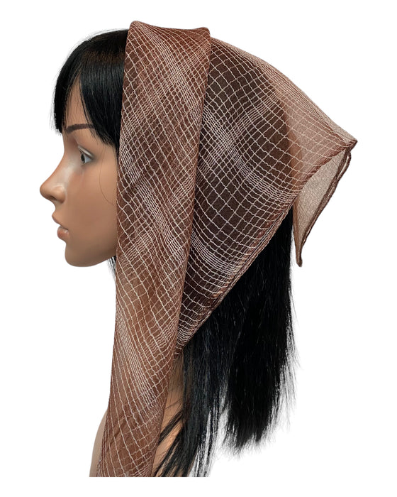 Dense White Thread | Brown
