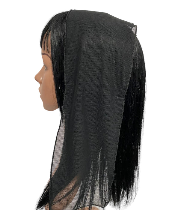 NEW! | Soft Net |  Long Scarf | Black