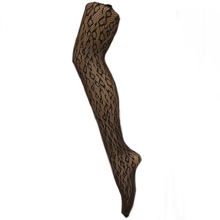23 | Lace Yelete Pantyhose-Brown
