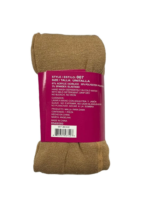 45 | Opaque Winter Tights | Beige/Nude