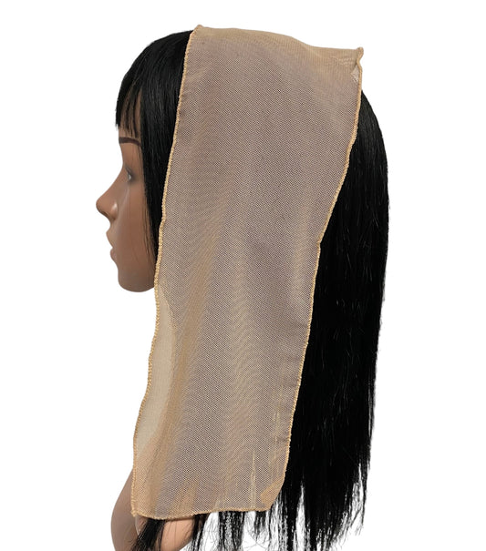 NEW! | Soft Net | Long Scarf (XS) | Beige