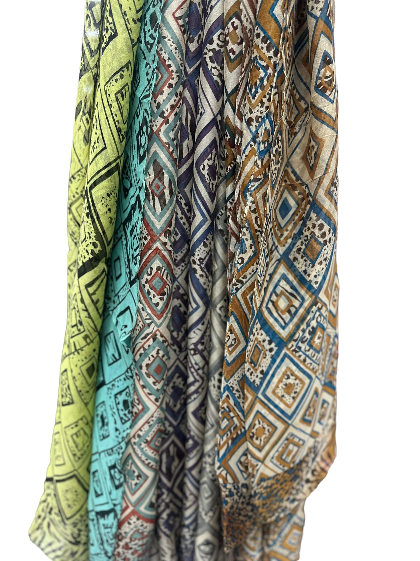 NEW! | Silk Scarves | Tribal Print