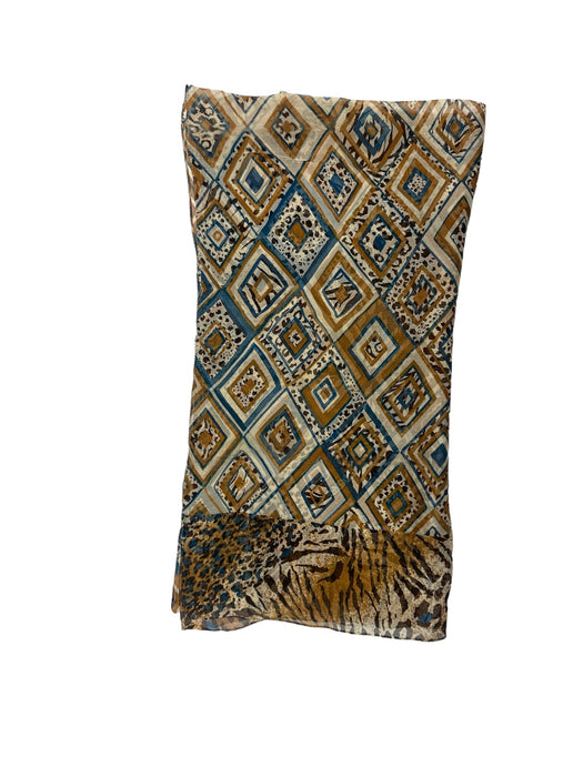 NEW! | Silk Scarves | Tribal Print