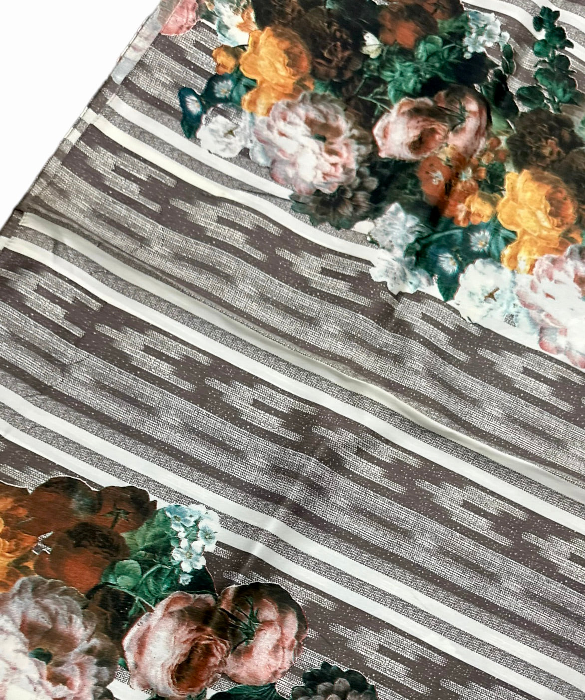 NEW! Silk Scarves | Dutch Bouquet & Stripes