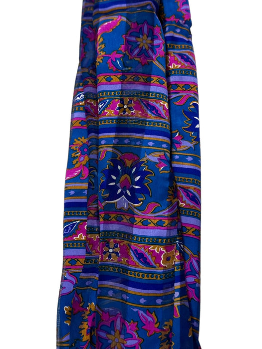 NEW! Floral & Linear Silk Scarves