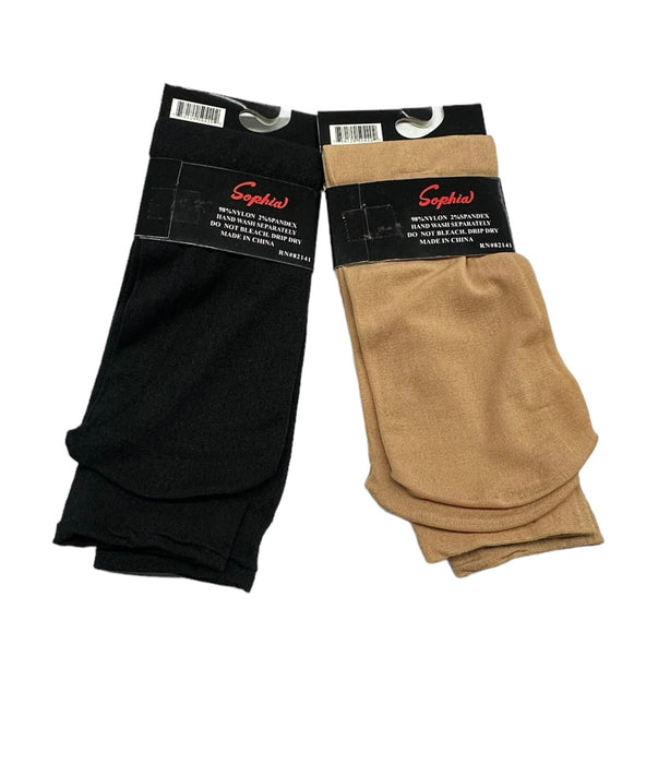 Sophia Knee High Nylon Socks