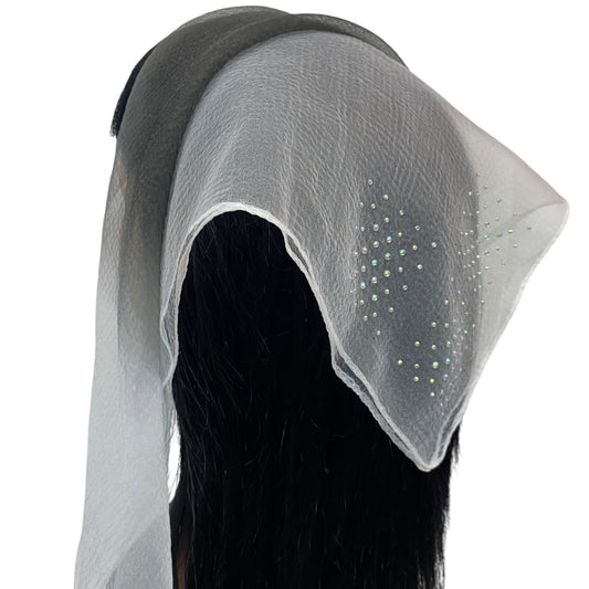 Square Cloud |Rhinestone | 3 Box |  Black/White/ Silver