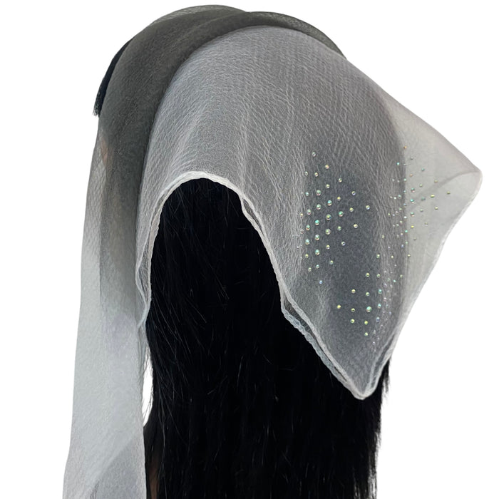Square Cloud |Rhinestone | 3 Box |  Black/White/ Silver