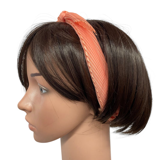 Polyester Pleated | Peach