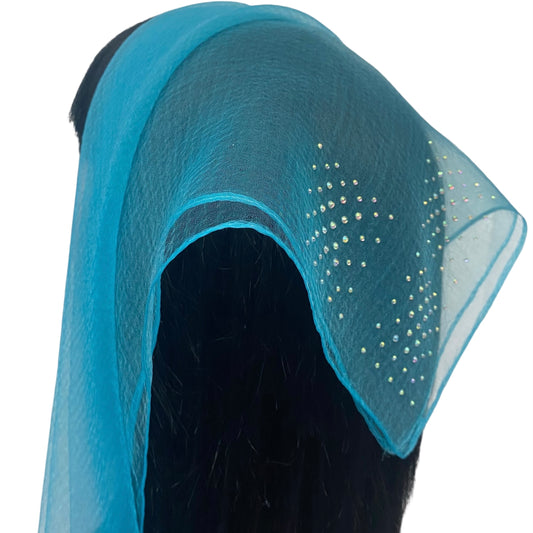 Square Rhinestone | 3-Box | Teal