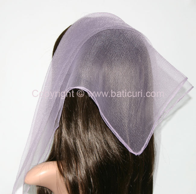 01-73  Regular square 25"x25" Smoky Lt Purple