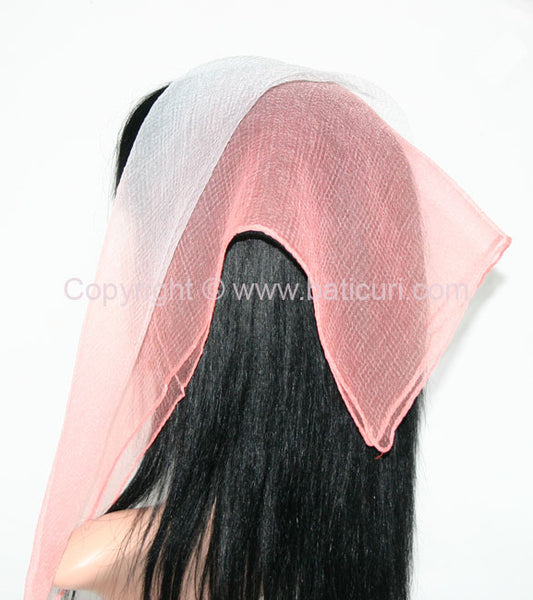 03-105 | Two-Tone Scarves | Bright Coral