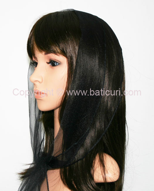 18-02 (N) | Oblong Solid | Black | 8''x46''
