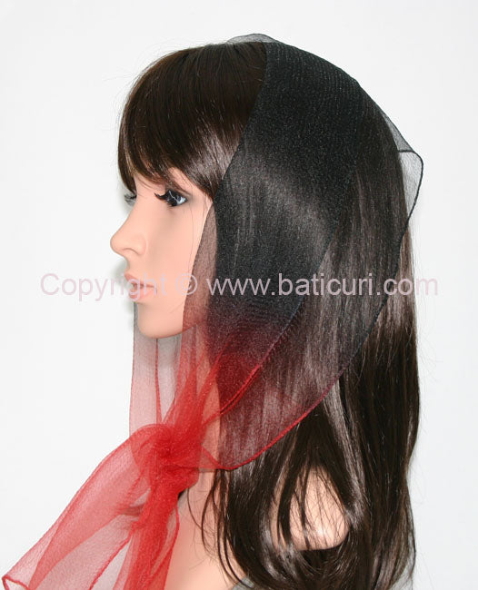 20 | Oblong Cloud | Black with Red Edges | 9''x50'' |
