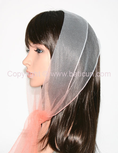 21-102(N) | Oblong Two-Tone | White/Peach