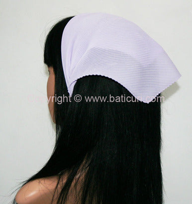 100-72 Pleated Italian | Pale Purple