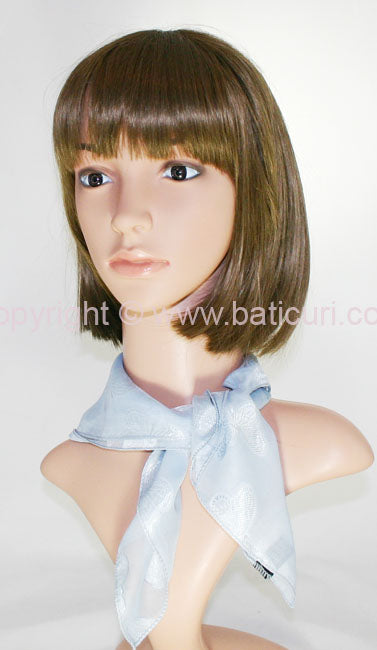 Square Polyester | Butterflies | Light Blue