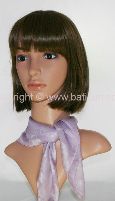 Square Polyester | Butterflies | Light Purple