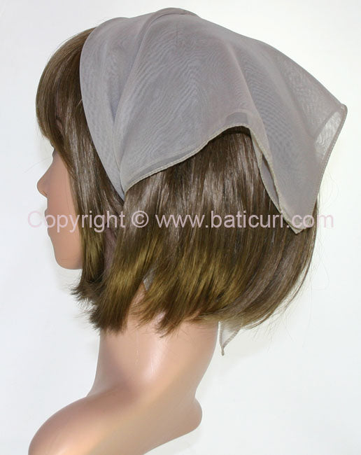 58-131 | Small Sheer Chiffon |  Taupe