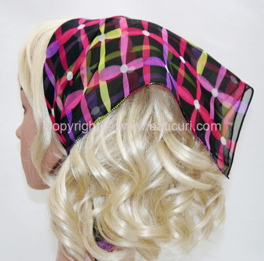 136-40 Pink Multicolored Floral