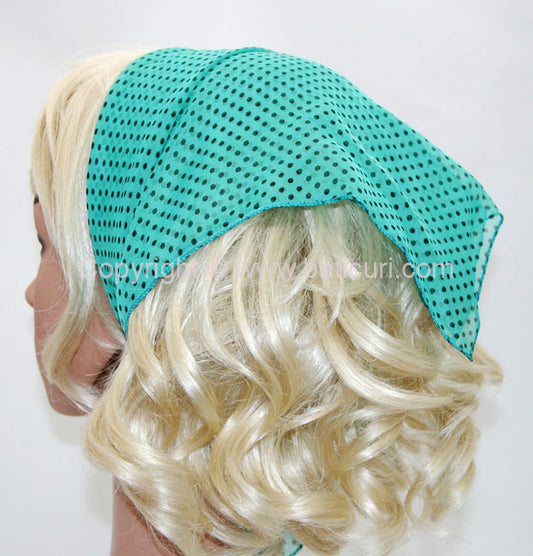 136-46 Turquoise Dotted