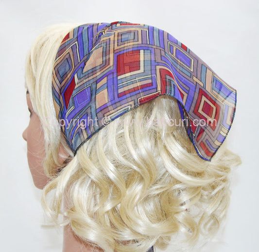 136-119 Grey/Purple/Maroon Squares