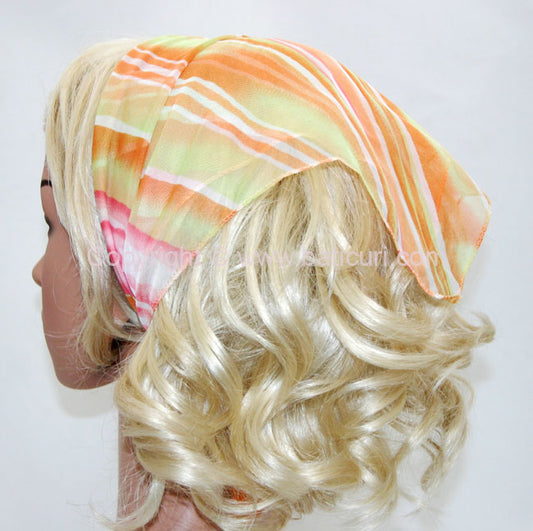 136-50 Orange | Multi-Colored Lines