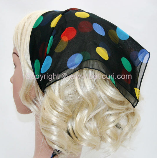 136-62 Black | Multi-Colored Dots