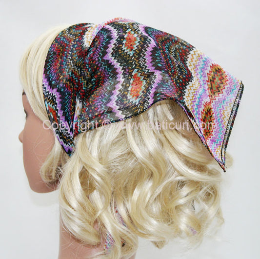 136-72 Multi-Colored zig-zag