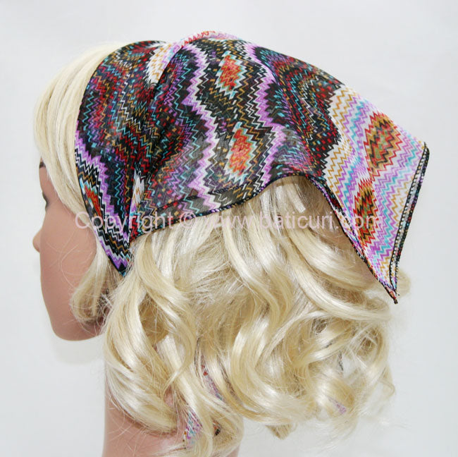 136-72 Multi-Colored zig-zag