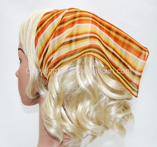 136-84 Brick/Bown/Cream | Lines