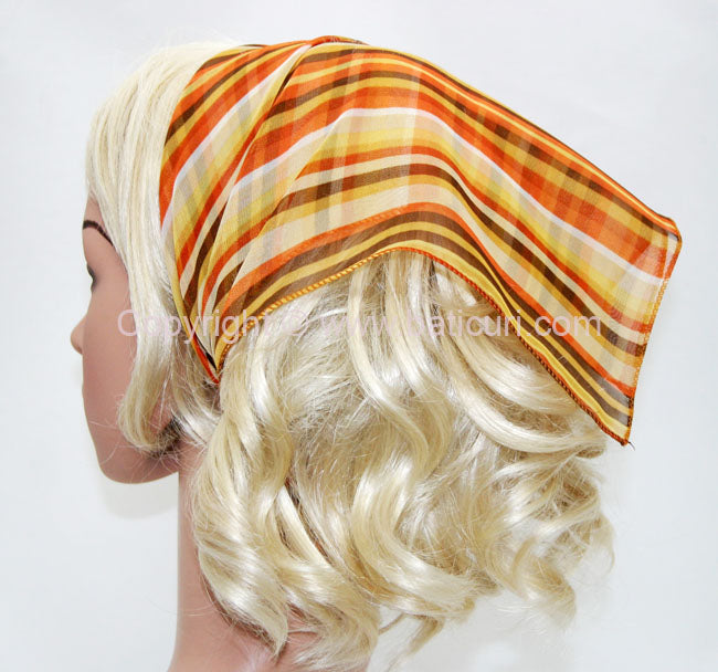 136-84 Brick/Bown/Cream | Lines