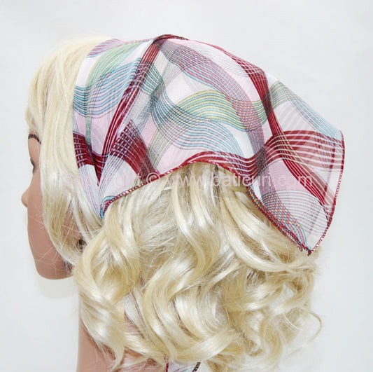 136-96 Maroon | Overlapping Swirls