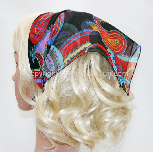 136-106 Black Paisley