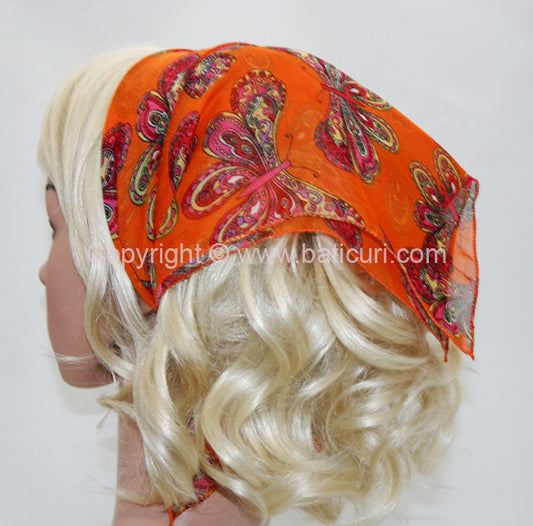 136-115 Orange/Pink | Butterflies