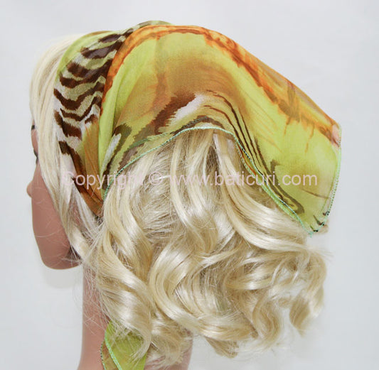 136-111 Lime Green/Brown | Tiger