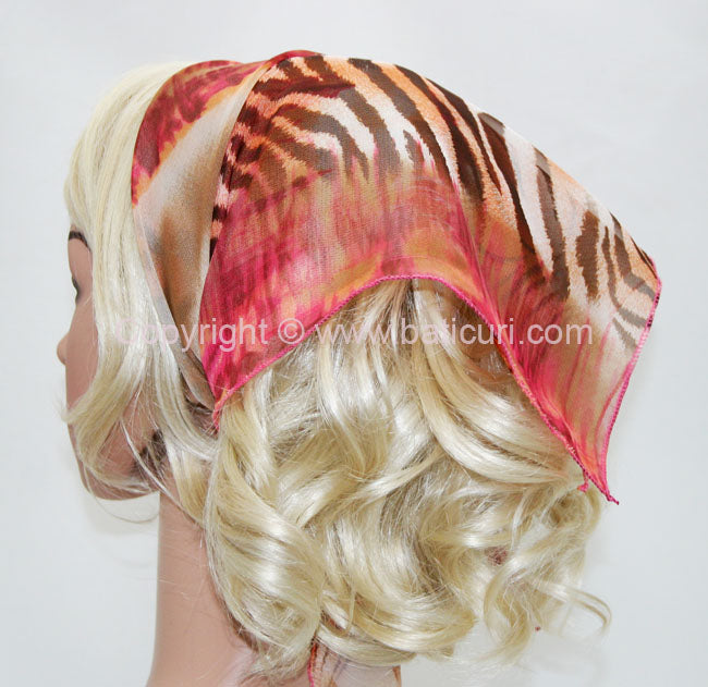 136-110 Pink/Orange/Brown | Tiger