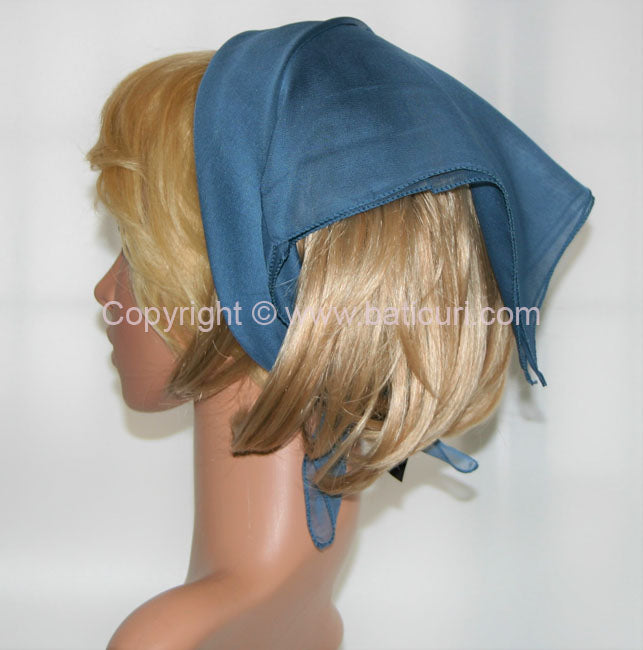 58-34 | Small Sheer Chiffon | Dusty Blue