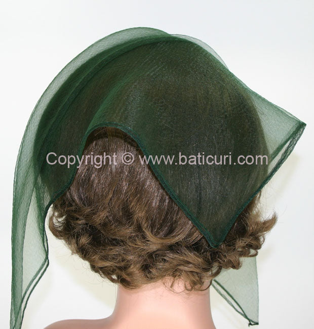 (S) 01-52 | Small Square | 21"x21" Forest Green