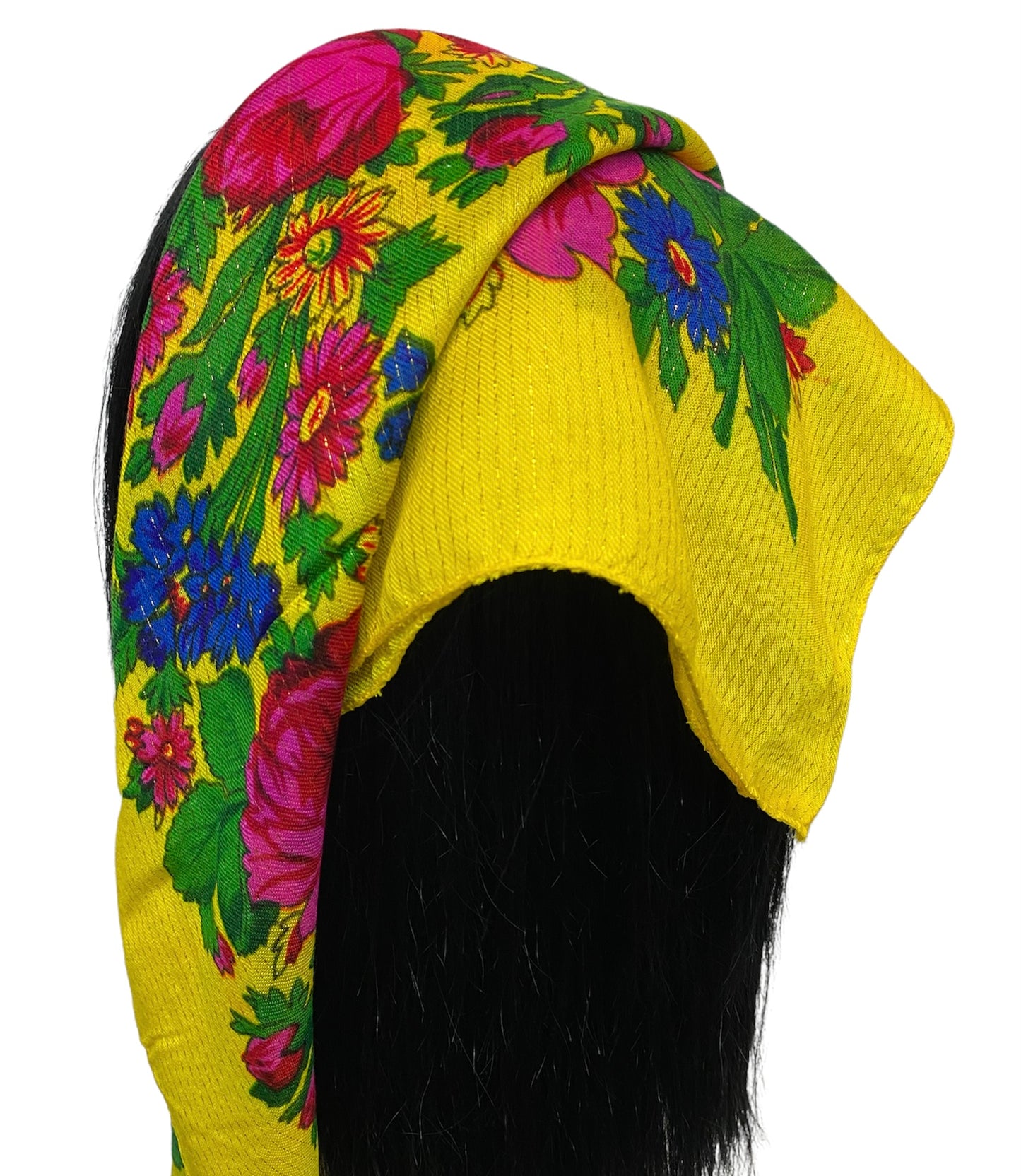 Acrylic Rose Garden w/Lurex | Yellow | 10-14