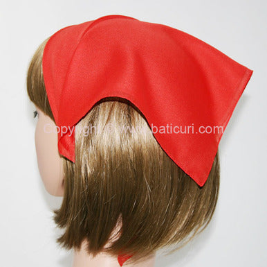 Italian | 21"x21" Small Square | Red