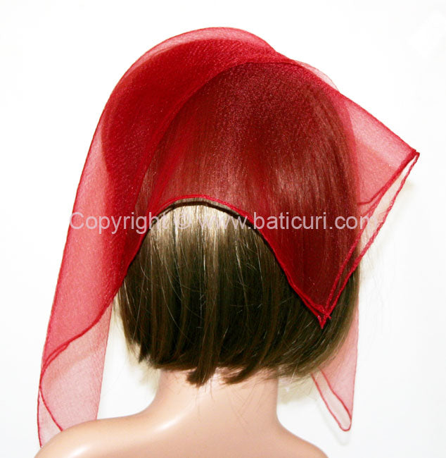 01-155 | Small Square (S) | 21"x21" | Red