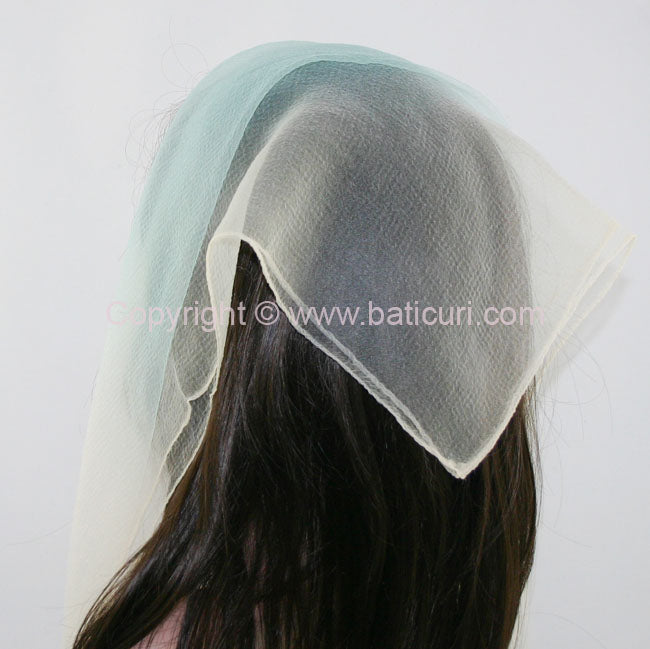 "Square Cloud" Mint/Ivory Edge,Минтовая с кремовый,Mentă cu crem